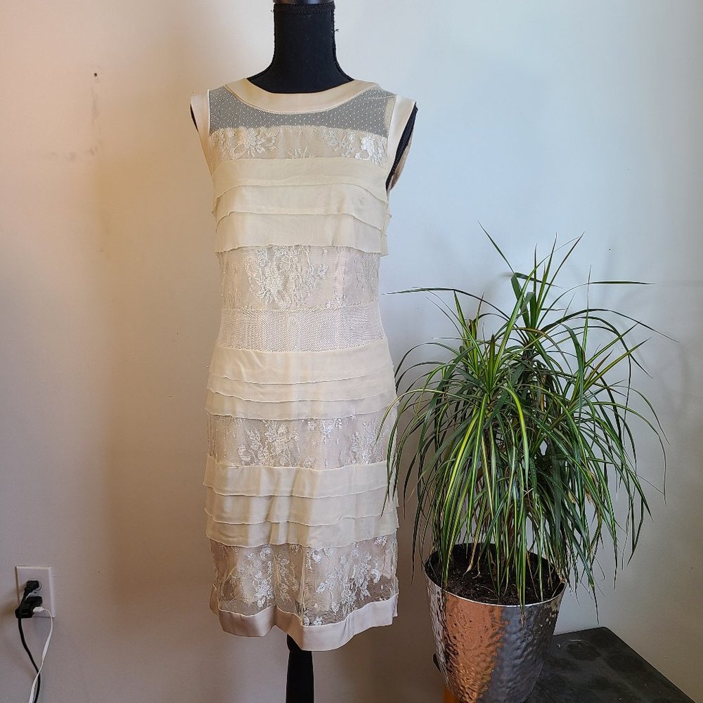 NY&Co Lace Layered Cocktail Dress